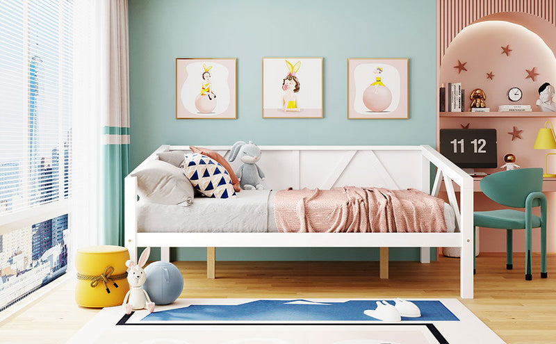 Elegant Design Daybed With Slat Support