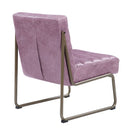 Loria - Accent Chair - Wisteria - Top Grain Leather - Atlantic Fine Furniture Inc