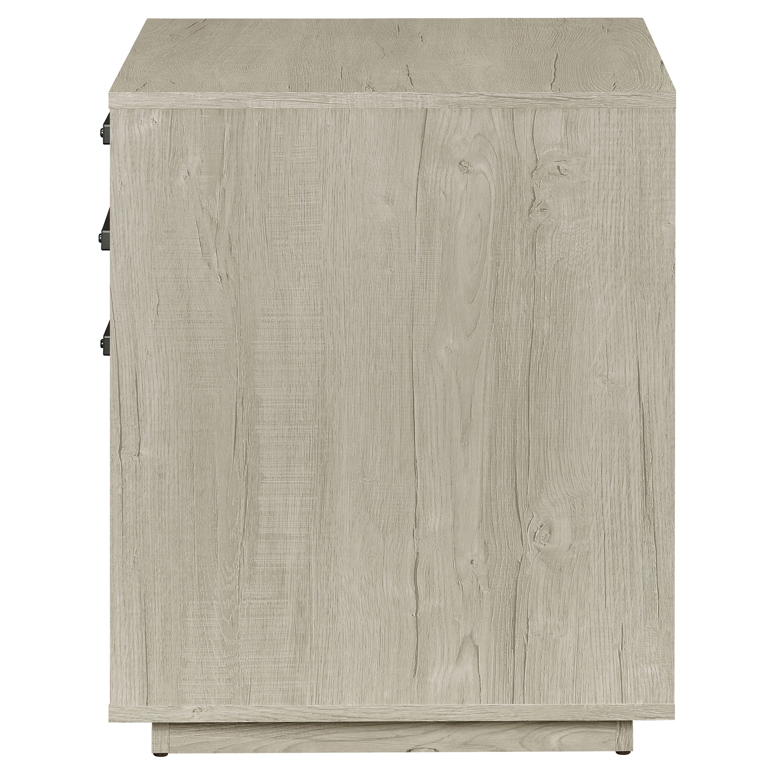 Loomis 3-drawer Home Office File Cabinet Whitewashed Grey — view 6