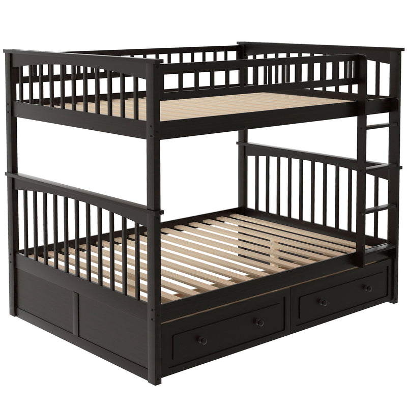 Bunk Bed With Drawers, Convertible Design