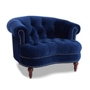 La Rosa - Victorian Tufted Upholstered Accent Chair