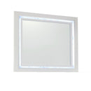 Skye - Marble Mirror - White