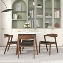 Dakota - Mid-Century Modern Velvet Dining Chair (Set of 2)