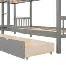 L Shaped Bunk Bed With Drawers