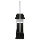 Risley - 2-Door Circular LED Home Bar With Wine Storage