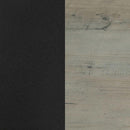 Arlette - 2 Door Mobile Home Bar Wine Cabinet - Sandy Black