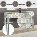 Nasa - Accent Table - Mirrored - Atlantic Fine Furniture Inc