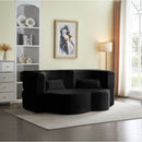 Floor Convertible Sleeper Sofa Bed With 2 Pillows