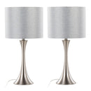 Lenuxe - Contemporary Semi Gloss Table Lamp (Set of 2)