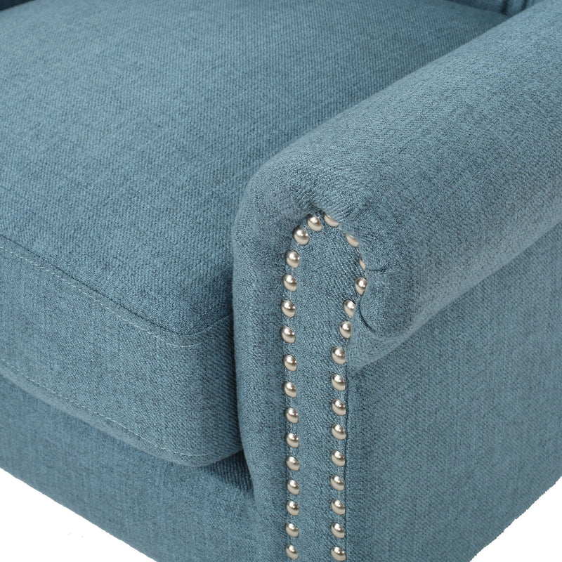 Mid Century Modern Arm Reading Chair For Living Room