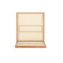 Chandigarh Dining Room Chairs With Natural Rattan (Set of 2)