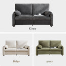 Modern Minimalist Down Filled Sofa