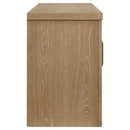 Brenham - 79" 4-Door TV Stand Media Console - Washed Oak