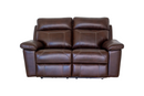 Sterling Power Brown Air Leather 3 Seater