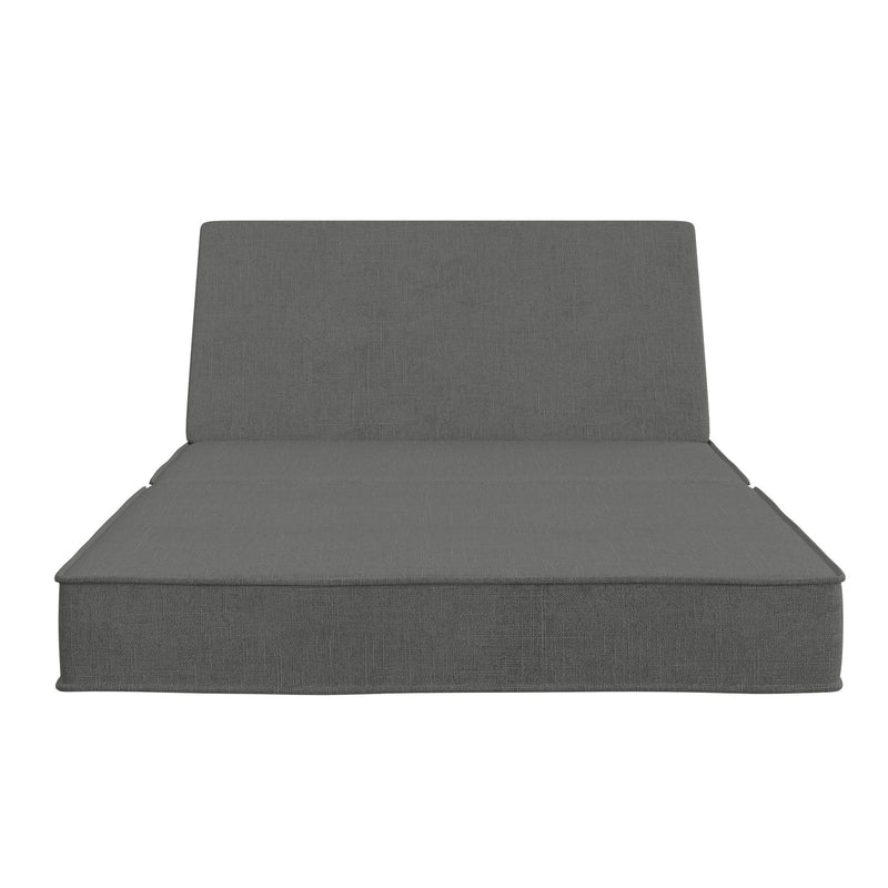 Lofty - Convertible Soft Seating 2 Piece Set - Coastal Graphite