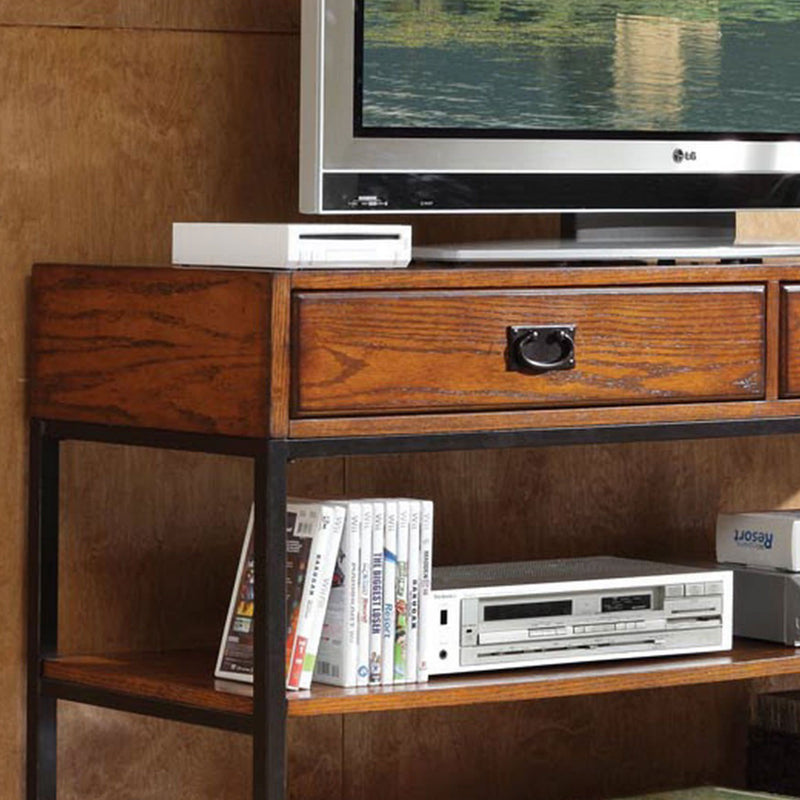 Modern Craftsman - Media Console - Brown, Light - 12.75"