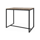 Ernesto - Outdoor Industrial Acacia Wood Bar Table
