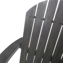 Outdoor Adirondack Rocking Loveseat With Hand Crafted Details