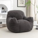 Comfy Bean Bag Chair With Filler, Fluffy And Cozy Seating