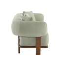 Modern Curved Arm Sofa