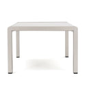 Outdoor Coffee Table Aluminum And Glass