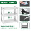 Stylish Metal Aquarium Stand For 20 - 30 Gallon Tanks, 3 Tier Adjustable Shelf