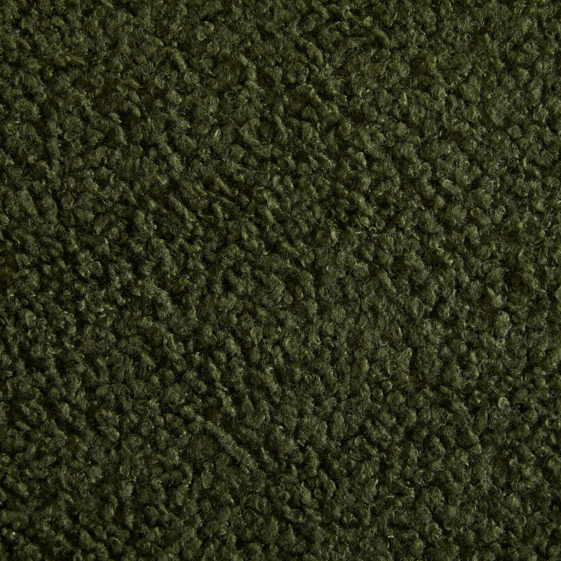 Modern Boucle Lounge Chair With Solid Wood Fram