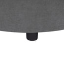 Modern L-Shaped Sectional Sofa With Curved Chaise, USB Ports, And Side Storage Pockets