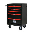 Rolling Metal Tool Chest With Drawers, Steel Storage Cabinet With Ball Bearing Slides