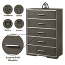 Escher - Chest - Gray Oak - Atlantic Fine Furniture Inc