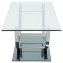 Danville - Glass Top Coffee Table Set