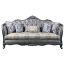 Ariadne - Sofa With 5 Pillows - Fabric & Platinum