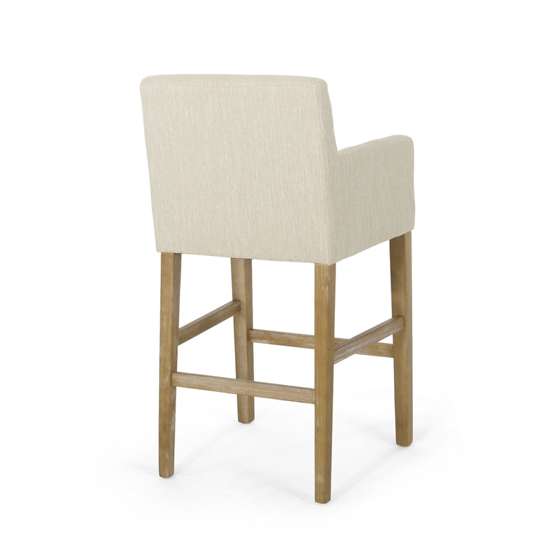 Serenitia - Upholstered Counter Chair With Straight Arm