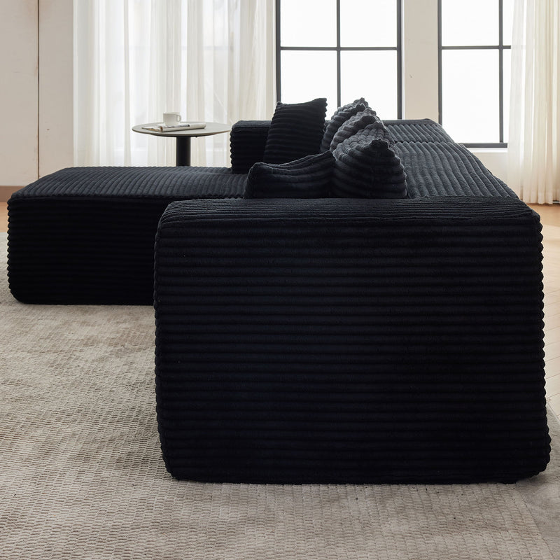 Modular Combination Sofa - Black