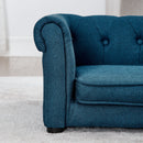 Modern Elegant Rectangle Pet Bed, Durable Elevated Dog Sofa