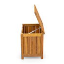 Portside - Wooden Deck Box 30 Gallons Storage Bench - Teak
