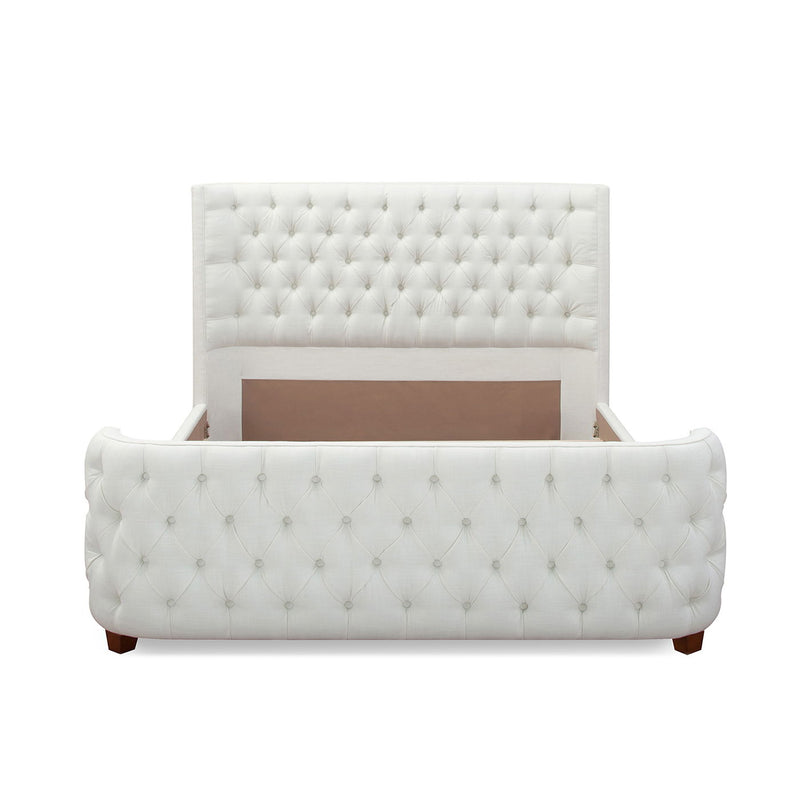 Brooklyn - Tufted Panel Bed Headboard And Footboard Set