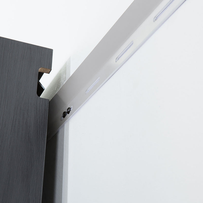 Nova - Series Garage Cabinet Set D, 3 Piece, Soft Closing, Wall Mounted - Metallic Gray