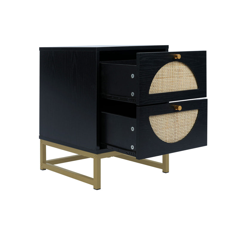 Allen - 2 Drawer Nightstand (Set of 2)
