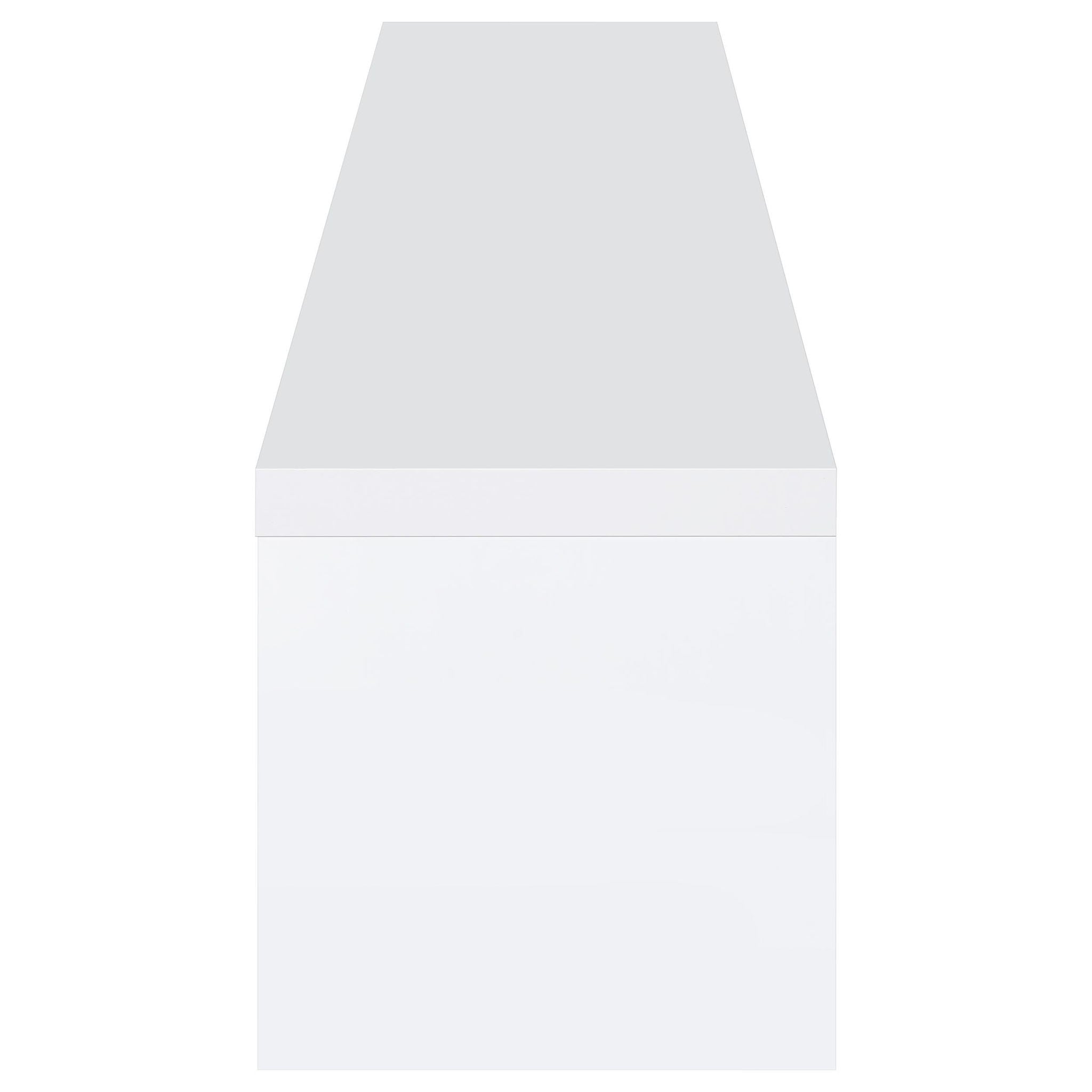 Jude 3-piece 71-inch TV Entertainment Center White High Gloss