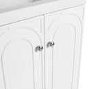 Modern Freestanding Bathroom Vanity With Soft Close Cabinet Doors