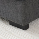 U Shaped Sofa With Console And Cupholders, 6 Seat