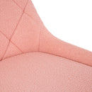 Adjustable And Space-Saving Chair With Golden Electroplated Legs