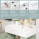 Bathroom Vanity, Combo Cabinet, Bathroom Storage Cabinet, Single Ceramic Sink
