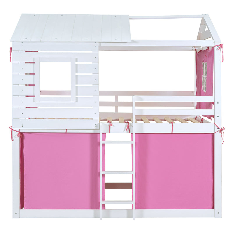 Bunk House Bed With Tent