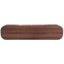 Rattan TV Stand for TVs up to 75'', Modern Farmhouse Media Console, Entertainment Center with Solid Wood Legs, TV Cabinet for Living Room,Home Theatre