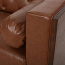 Contemporary 3 Seater Sofa With Tufted Design