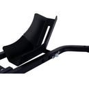 Heavy Duty Motorcycle Front Tire Chock For 17" 21" Wheels Stand 1200 Lbs Capacity - Black