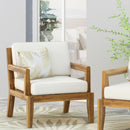Outdoor Club Chair With Cushions (Set of 2) - Beige