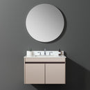 Vanity Top With Undermount Sink And Backsplash, Sintered Stone